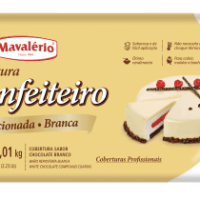 COBERTURA CONFEITEIRO SABOR CHOCOLATE BRANCO MAVALÉRIO