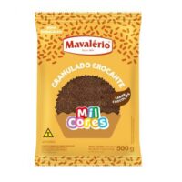 Granulado Crocante Sabor Chocolate Mil Cores Mavalério
