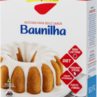 Bolo de Baunilha Zero Adição de Açúcares 150G