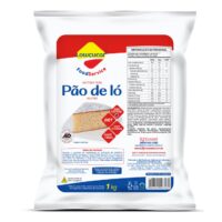 Bolo Lowçucar Sabor Pão de Ló Neutro 1Kg