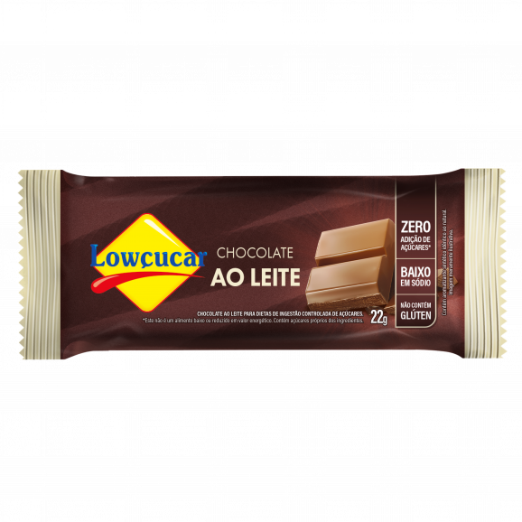 Chocolate Ao Leite Zero Adição De Açúcares 22G