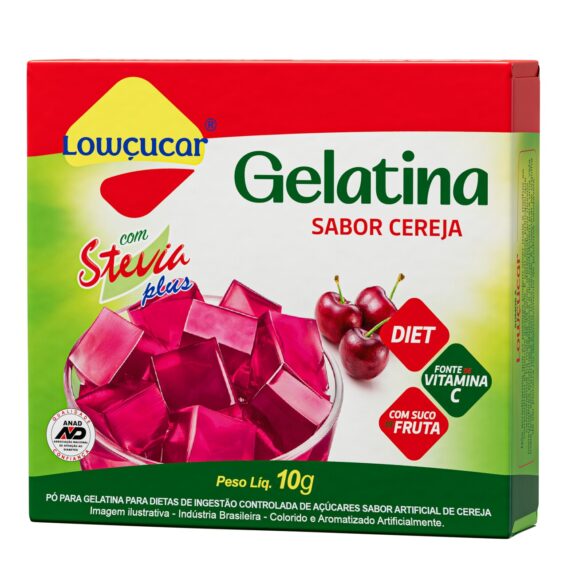 Gelatina Lowçucar Plus com Stevia 10g - Image 6