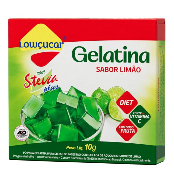 Gelatina Lowçucar Plus com Stevia 10g - Image 5