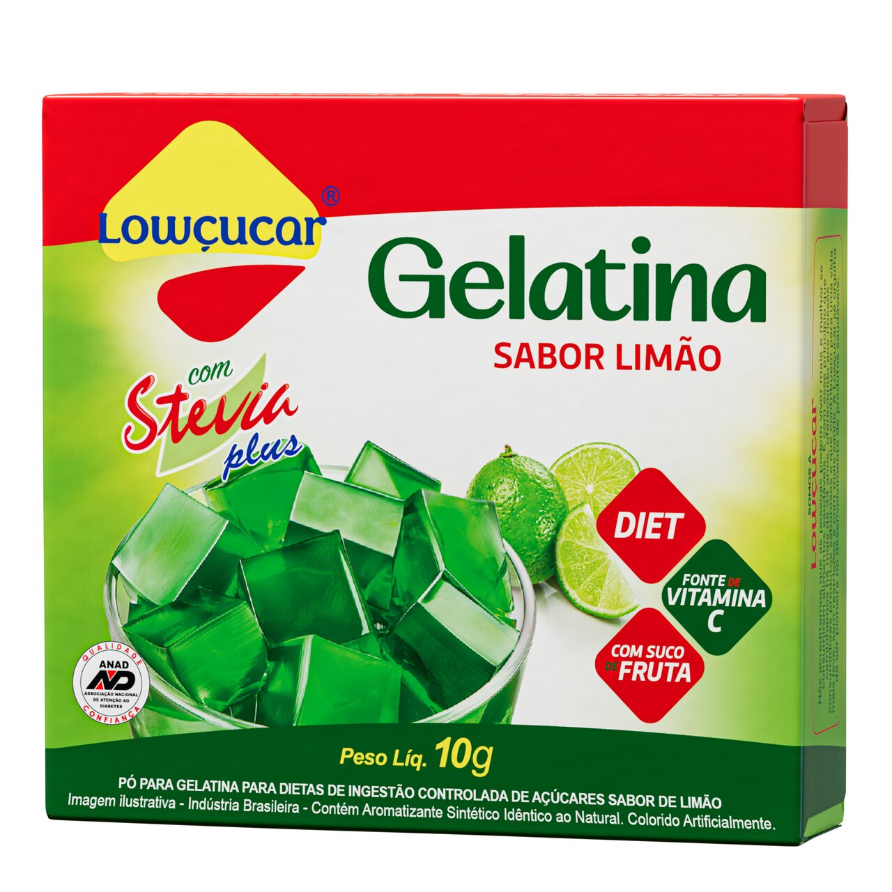 Gelatina Lowçucar Plus com Stevia 10g - Imagem 5