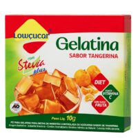 Gelatina Lowçucar Plus com Stevia 10g