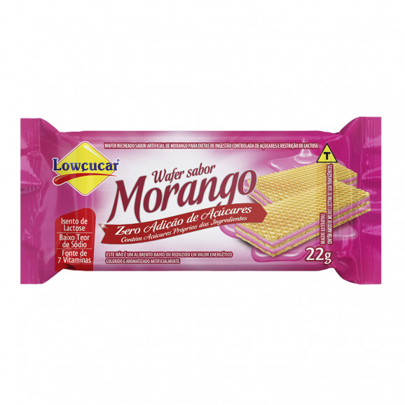 Mini Wafer Lowçucar Zero Açucares 22G - Imagem 2