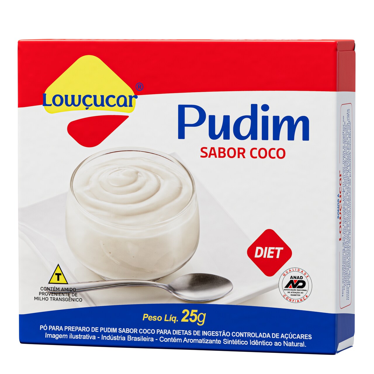 Pudim Lowçucar Zero Açúcares 25g - Imagem 4