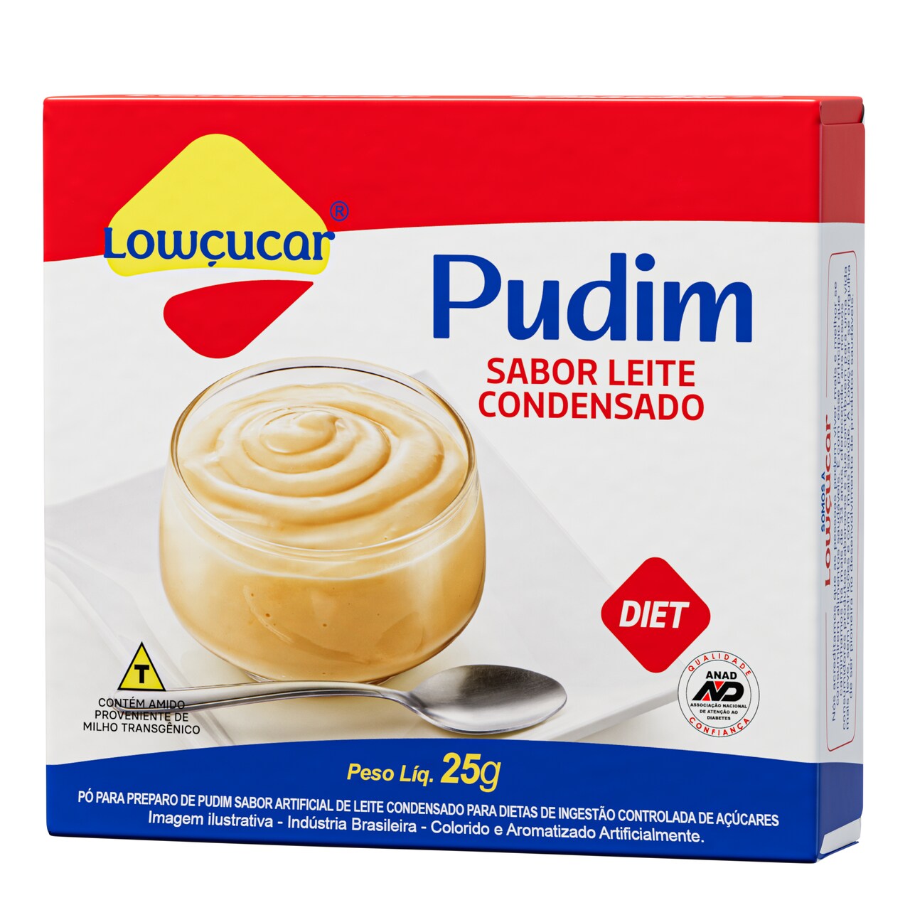 Pudim Lowçucar Zero Açúcares 25g - Imagem 2